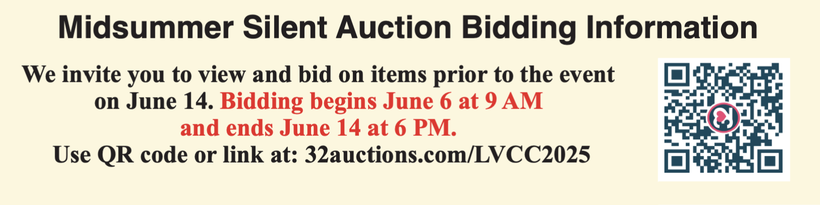 Silent Auction 2025 silent auction bidding 2025