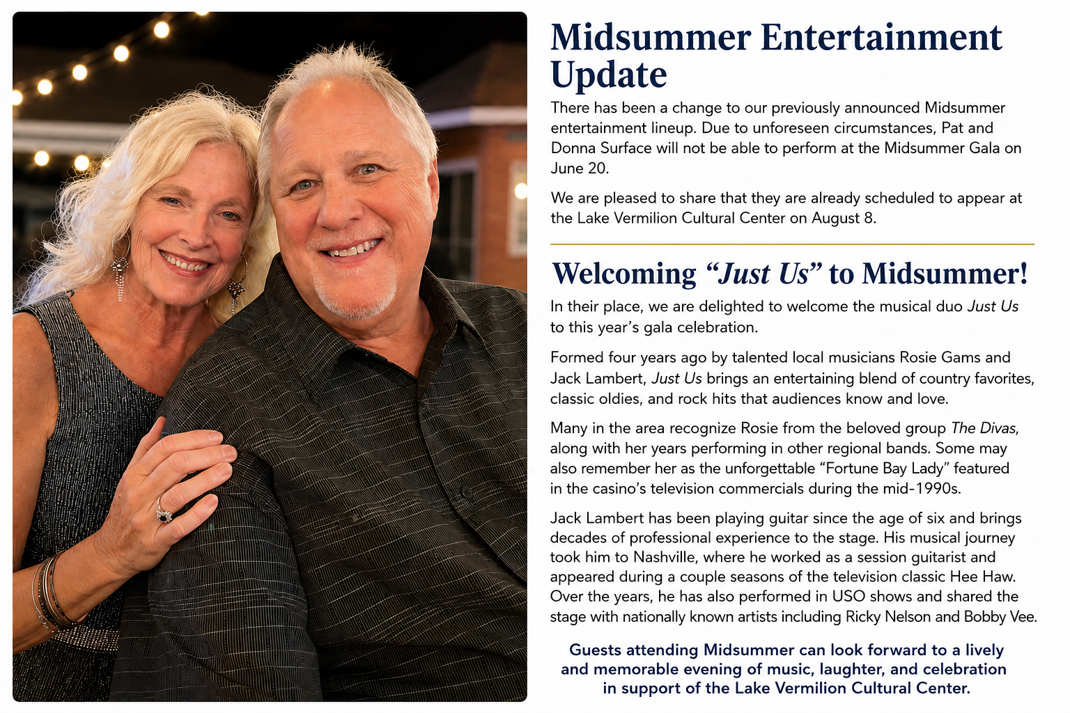 Midsummer Update